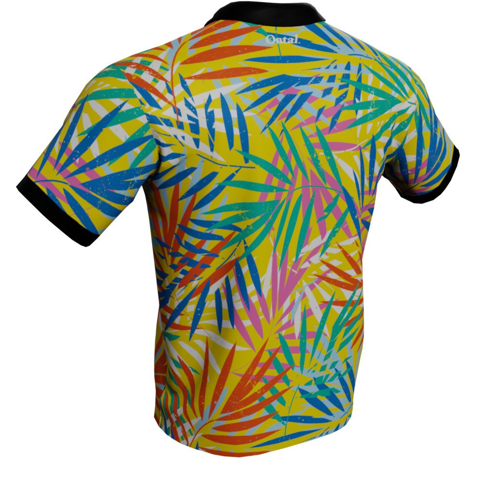 Summer Leaves Polo Golf Shirt - Image 2