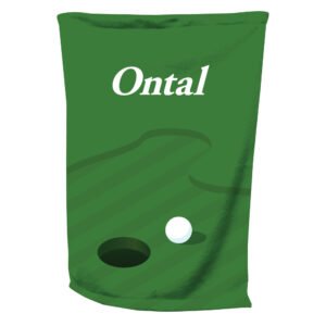 Calm Green Microfiber Golf Towel