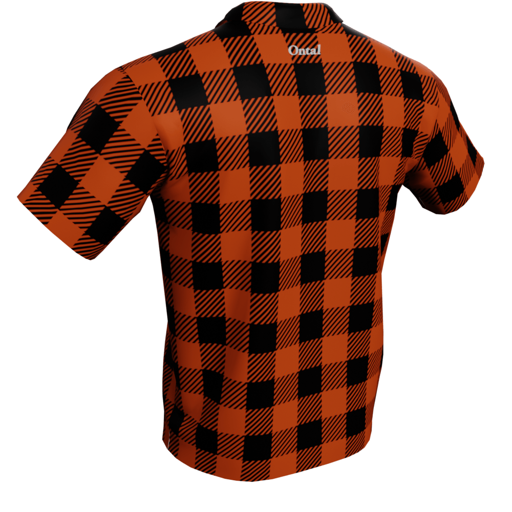 Plaid Polo Golf Shirt - Image 6
