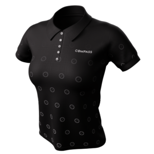 Women's Compass Circle Polo Shirt