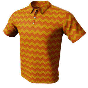 The Chevron Golf Polo Shirt
