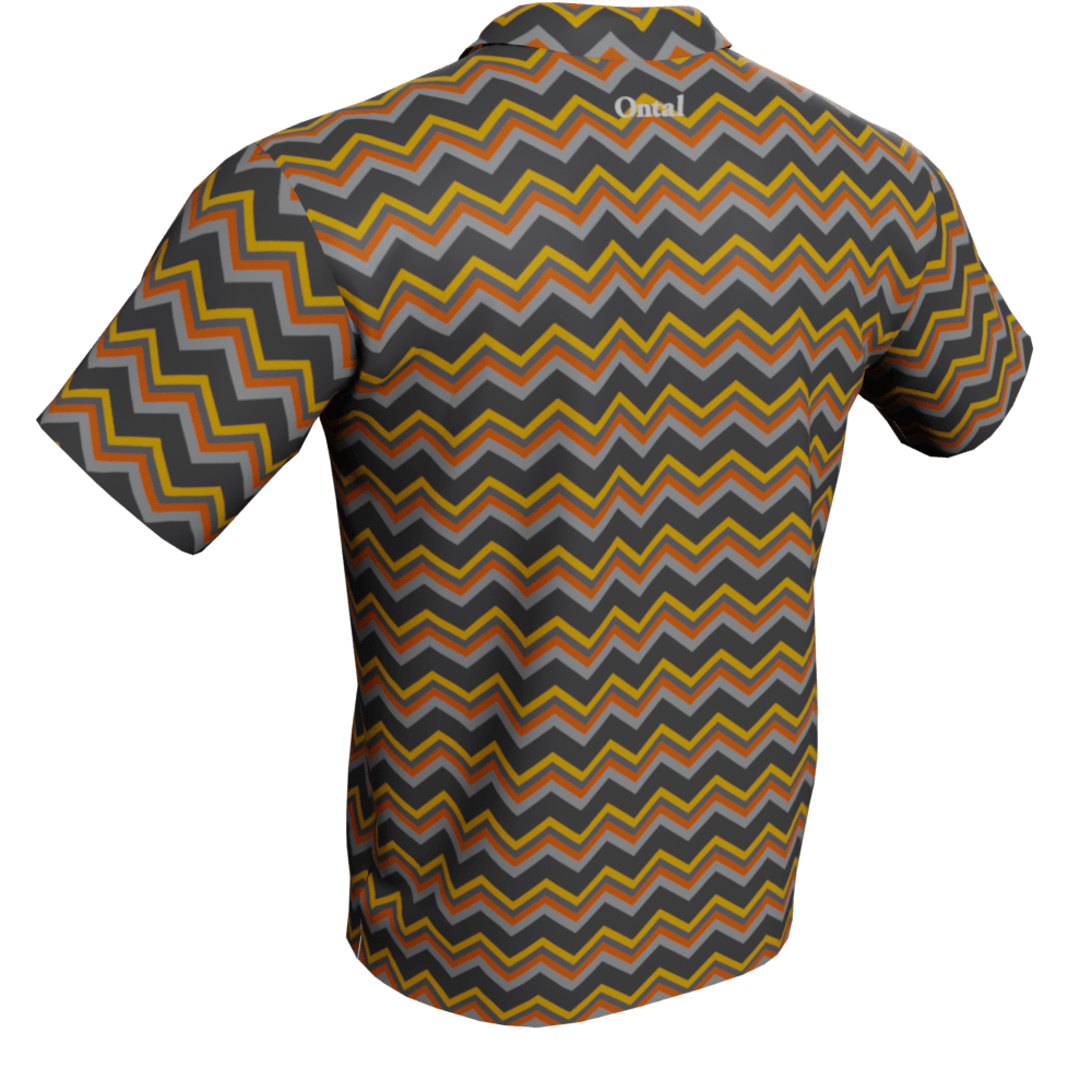 The Chevron Golf Polo Shirt - Image 6