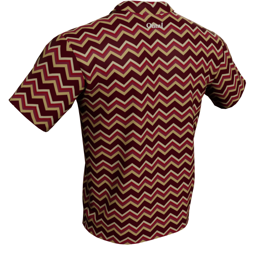 The Chevron Golf Polo Shirt - Image 4