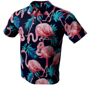 The Flamingo Polo Golf Shirt
